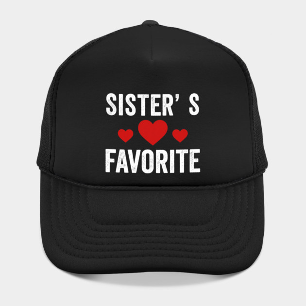 Sister's Favorite Heart Love Sibling by ArtistTee ⭐⭐⭐⭐⭐
