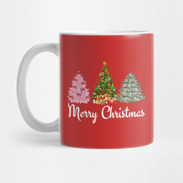 Merry Christmas Tree by Creatifly Graphic Tees