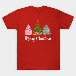 Merry Christmas Tree T-Shirt