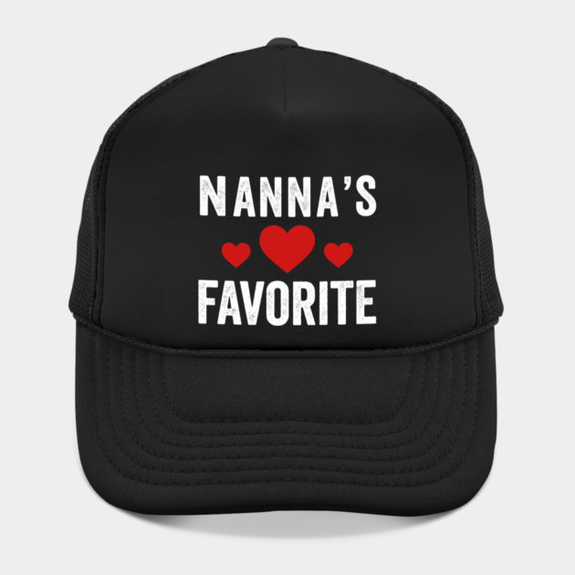Nanna's Favorite Grandma Heart Grandparent by ArtistTee ⭐⭐⭐⭐⭐