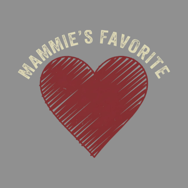 Mammie's Favorite Heart Grandparent Love by ArtistTee ⭐⭐⭐⭐⭐