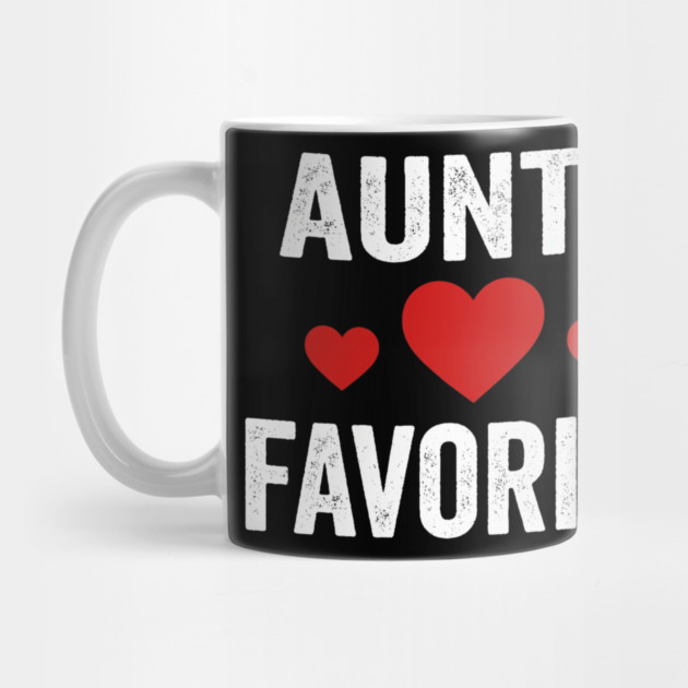 Aunt's Favorite Family Love Heart by ArtistTee ⭐⭐⭐⭐⭐