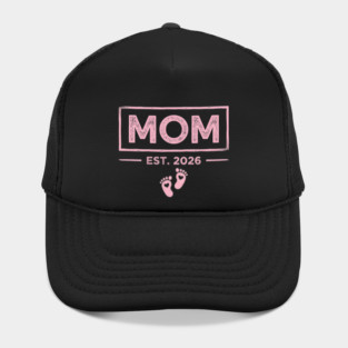 Mom Est. 2026 Expecting Mother Pregnancy Announcement Hat
