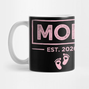 Mom Est. 2026 Expecting Mother Pregnancy Announcement Mug