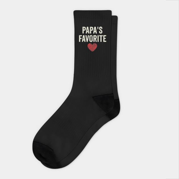 Papa's Favorite Father's Day Dad Socks by ArtistTee ⭐⭐⭐⭐⭐