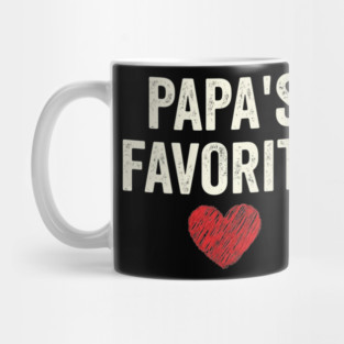 Papa's Favorite Father's Day Dad Mug