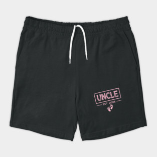 Uncle Est. 2026 Baby Announcement Shorts