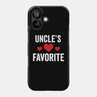 Uncle's Favorite Family Love Phone Case