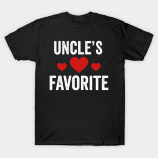 Uncle's Favorite Family Love T-Shirt