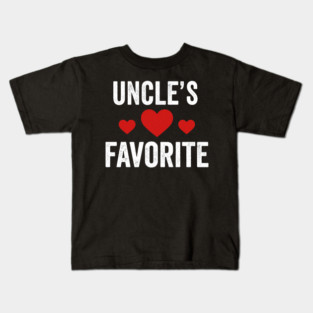 Uncle's Favorite Family Love Kids T-Shirt