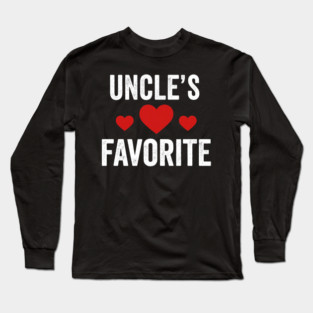 Uncle's Favorite Family Love Long Sleeve T-Shirt