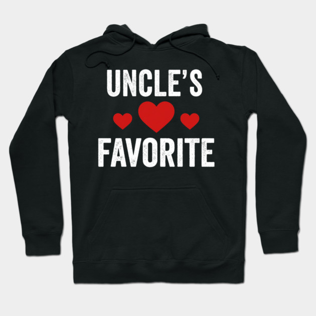 Uncle's Favorite Family Love Hoodie by ArtistTee ⭐⭐⭐⭐⭐