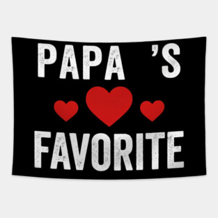 Papa's Favorite Father's Day Family Tapestry