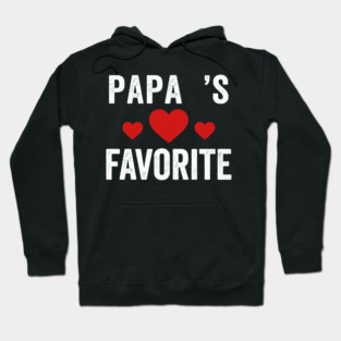 Papa's Favorite Father's Day Family Hoodie