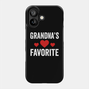 Grandma's Favorite Family Love Phone Case