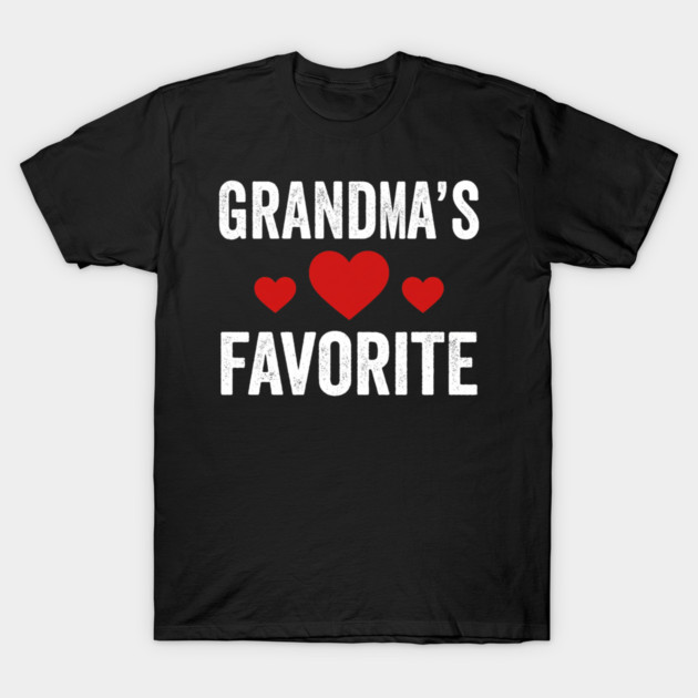 Grandma's Favorite Family Love T-Shirt by ArtistTee ⭐⭐⭐⭐⭐