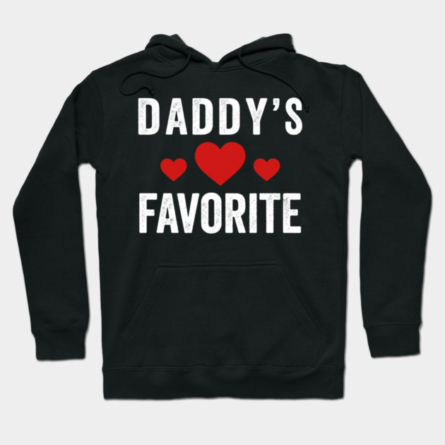 Daddy's Favorite Heart Love Family Hoodie by ArtistTee ⭐⭐⭐⭐⭐