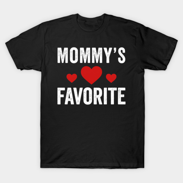 Mommy's Favorite Mother's Day Family Love T-Shirt by ArtistTee ⭐⭐⭐⭐⭐