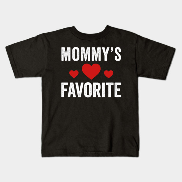 Mommy's Favorite Mother's Day Family Love Kids T-Shirt by ArtistTee ⭐⭐⭐⭐⭐