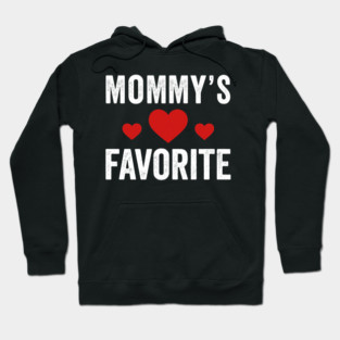 Mommy's Favorite Mother's Day Family Love Hoodie