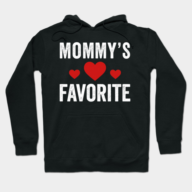 Mommy's Favorite Mother's Day Family Love Hoodie by ArtistTee ⭐⭐⭐⭐⭐