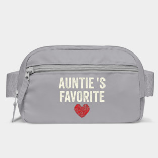 Auntie's Favorite Heart Aunt Gift Bag