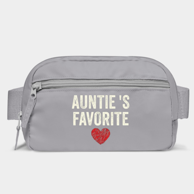 Auntie's Favorite Heart Aunt Gift by ArtistTee ⭐⭐⭐⭐⭐