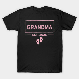 Grandma Est. 2026 Expecting Grandmother T-Shirt