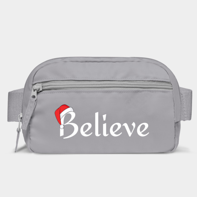 Believe Santa Hat by Creatifly Graphic Tees