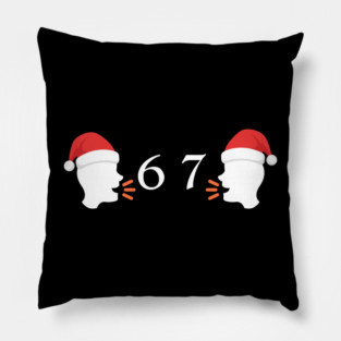 Santa Hat 67 Whisper Duo Pillow