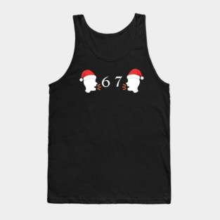 Santa Hat 67 Whisper Duo Tank Top