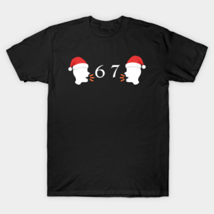 Santa Hat 67 Whisper Duo T-Shirt