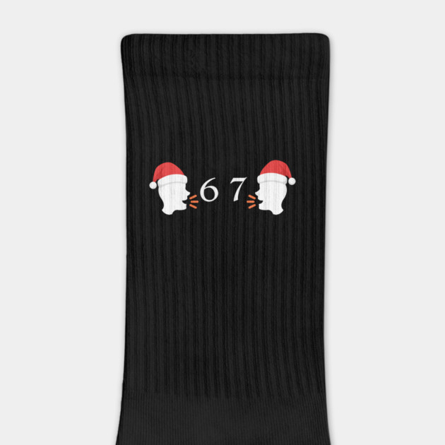 Santa Hat 67 Whisper Duo by Creatifly Graphic Tees