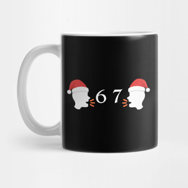 Santa Hat 67 Whisper Duo by Creatifly Graphic Tees