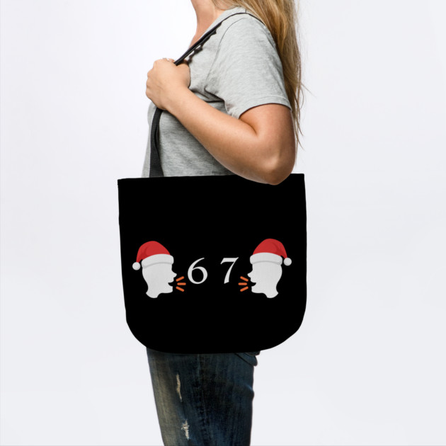 Santa Hat 67 Whisper Duo by Creatifly Graphic Tees