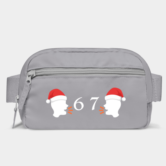 Santa Hat 67 Whisper Duo by Creatifly Graphic Tees