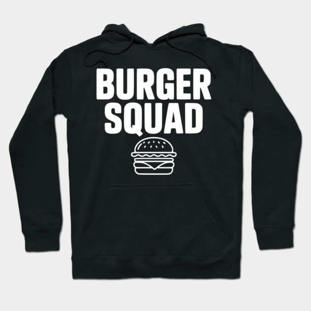 Burger Squad Hoodie by Frank Ring
