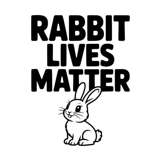Rabbit Lives Matter by Frank Ring