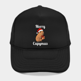 Merry Capymas Capybara Hat