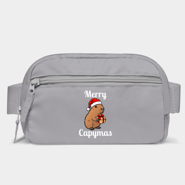 Merry Capymas Capybara by Creatifly Graphic Tees