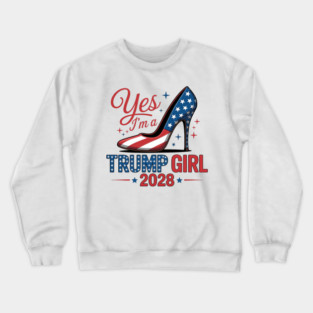 trump-girl Crewneck Sweatshirt