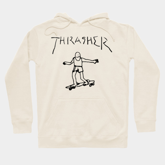 Thrasher Doodle Hoodie by Shit Post Hero