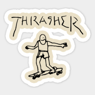 Thrasher Doodle Sticker