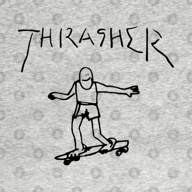 Thrasher Doodle by Shit Post Hero