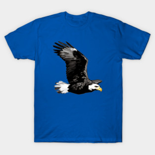 Flying Bald Eagle T-Shirt