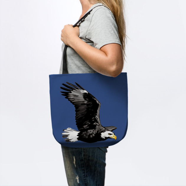 Flying Bald Eagle by DonWillisJrArt