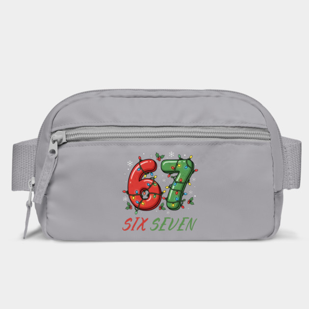 67 Six Seven with Christmas Lights by Creatifly Graphic Tees