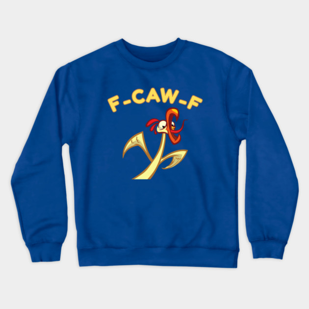 f-caw-f Crewneck Sweatshirt by Creatifly Graphic Tees