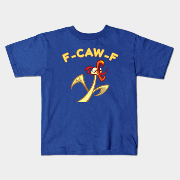 f-caw-f Kids T-Shirt by Creatifly Graphic Tees