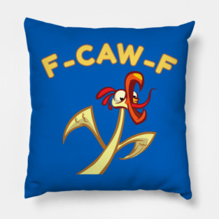 f-caw-f Pillow